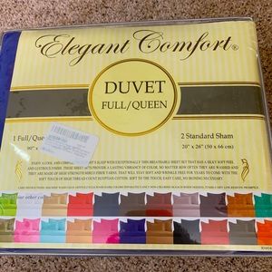 Queen size duvet cover. Perfect Ravenclaw blue!